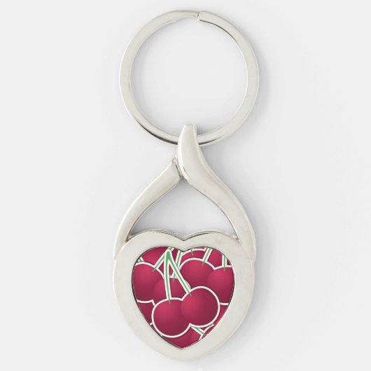 Porte-clés Cerise funky (Devant)