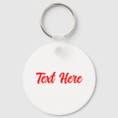 Porte-clés Cerises avec gouttes de ragoût (Verso)