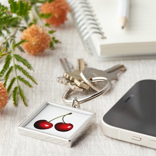 Porte-clés Cerises sucrées (Côté)