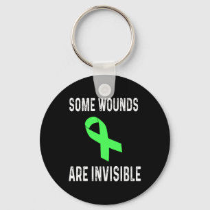 Porte-clés Certaines blessures sont invisibles Sensibilisatio
