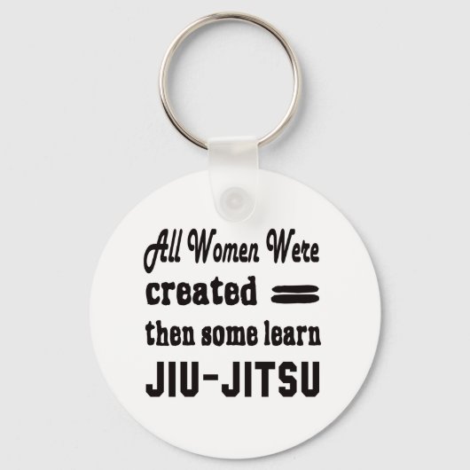 Porte-clés Certains apprennent le Jiu-Jitsu. (Recto)