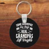 Porte-clés Certains Grandpas Jouer Bingo Real Grandpas Poids  (Recto)