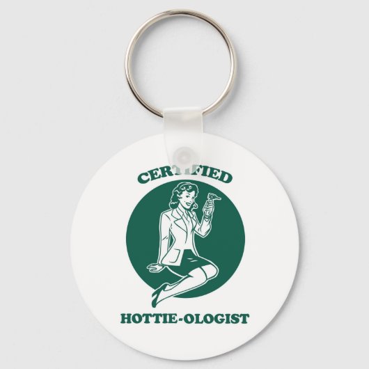Porte-clés Certifié Hottie-ologue (Recto)
