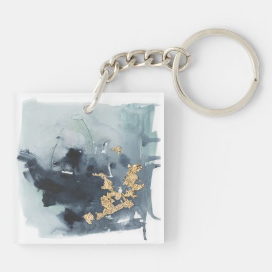 Porte-clés Cerulean & Or (Dos)