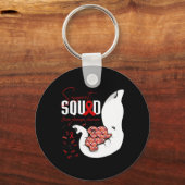 Porte-clés Cerveau Aneurysme Sensibilisation Soutien Escouade (Verso)