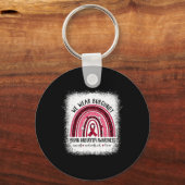 Porte-clés Cerveau Aneurysme Sensibilisation Vêtements Awesom (Recto)