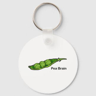 Porte-clés Cerveau de pois
