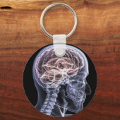 Porte-clés Cerveau X-Ray (Recto)