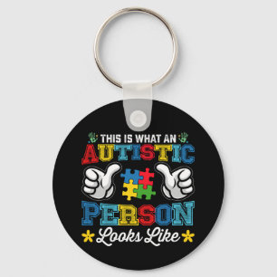 Porte-clés C'est à quoi ressemble une personne autiste Autism