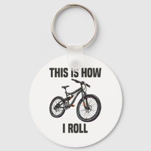 Porte-clés C'est ainsi que je fais du vélo tout terrain cycli