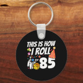 Porte-clés C'est comme ça que je roule 85 Bowling 85e anniver (Recto)