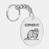 Porte-clés C'est drôle Pun Gopher (Devant gauche)
