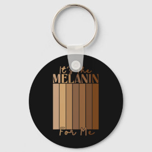 Porte-clés C'est La Mélanine Pour Moi Mois De L'Histoire Des