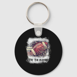 Porte-clés C'est la saison automne Citrouille Football Café