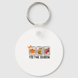 Porte-clés C'est la saison d'automne de Thanksgiving au Pumpk