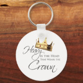 Porte-clés C'est la tête qui porte la Couronne (Recto)