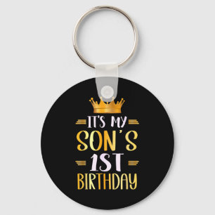 Porte-clés C'est l'anniversaire de mon fils 1 an Joyeux 1 an