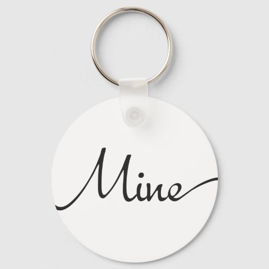 Porte-clés C'est le mien (Recto)