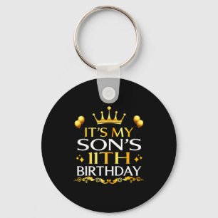 Porte-clés C'est les 11 ans de mon fils Joyeux Anniversaire 1