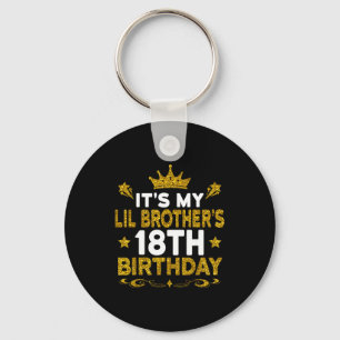 Porte-clés C'est les 18 ans de mon petit frère Joyeux 18 ans