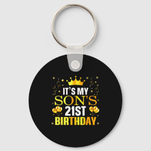 Porte-clés C'est les 21 ans de mon fils Joyeux Anniversaire 2