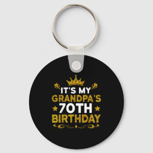 Porte-clés C'est les 70 ans de mon grand-père Joyeux Annivers