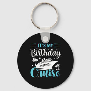 Porte-clés C'est ma chemise de croisière d'anniversaire Crois