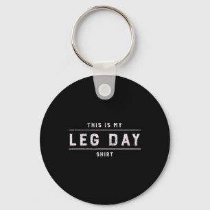 Porte-clés C'Est Ma Chemise Jour De Jeu Hommes Drôle Gym Body