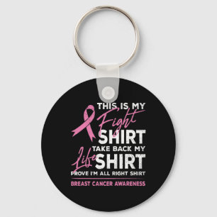 Porte-clés C'Est Ma Lutte Contre Le Cancer Du Sein Pink Ribb