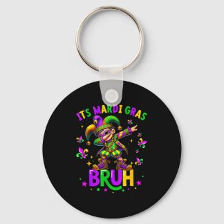 Porte-clés C'est Mardi Gras Bruh Dabbing Leprechaun Bouffon N