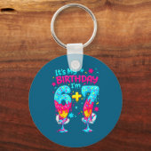 Porte-clés C'est mon anniversaire 6 7 Six Sept (Recto)