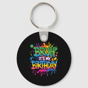 Porte-clés C'est mon anniversaire Funny Birthday Boy Teen Gam