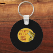 Porte-clés C'Est Mon Bro Stop Funny Fishing (Recto)