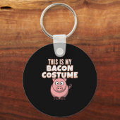 Porte-clés C'est mon costume de Bacon Cochon (Recto)