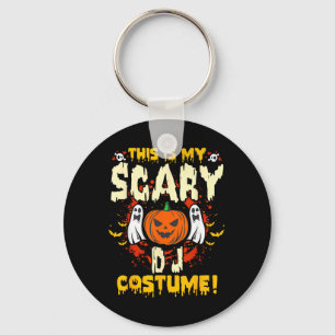 Porte-clés C'est mon costume de DJ effrayant et drôle pour Ha