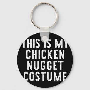 Porte-clés C'est Mon Costume De Nugget De Poulet Halloween Si