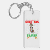 Porte-clés C'Est Mon Noël Beagle Pyjama (Devant gauche)