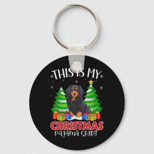 Porte-clés C'Est Mon Pajama De Noël Le Chien Havanais Xmas Pj