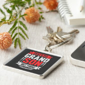 Porte-clés C'est mon petit-fils là-bas Baseball (Côté)