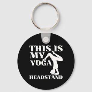 Porte-clés C'est mon poirier de yoga