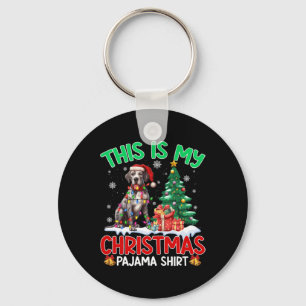 Porte-clés C'Est Mon Pyjama De Noël De Grands Amoureux de les