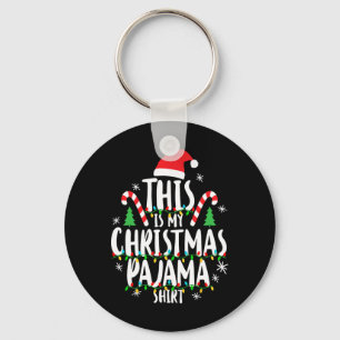 Porte-clés C'Est Mon Pyjama Noël Noël Noël Famille Noël