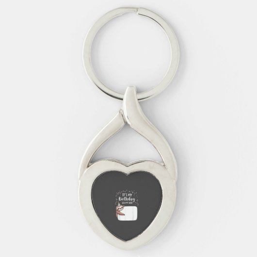 Porte-clés C'est mon signe d'anniversaire Ma chemise Nouveaut (Devant)