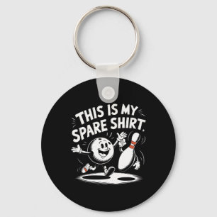 Porte-clés C'Est Mon Spare Bowler Anniversaire Bowling Jeu Wo