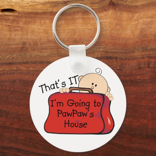 Porte-clés C'est PawPaw (Recto)