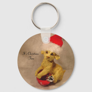 Porte-clés C'est porte - clé de temps de Noël