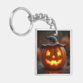 Porte-clés C'est un design mignon et unique avec une sorcière (Devant gauche)