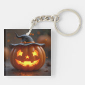 Porte-clés C'est un design mignon et unique avec une sorcière (Dos)