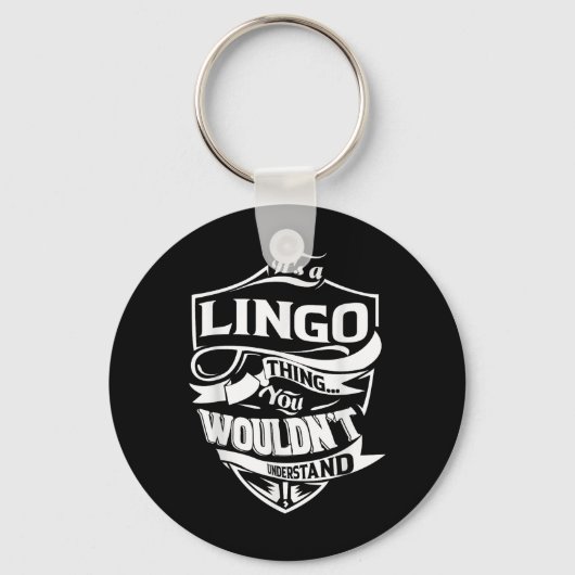 Porte-clés C'Est Un Don De Chose Lingo (Recto)