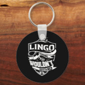 Porte-clés C'Est Un Don De Chose Lingo (Recto)